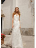 Beaded Lace Tulle Fringe Fashion Wedding Dress